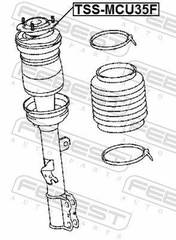 Amortizatora atbalsts TSS-MCU35F