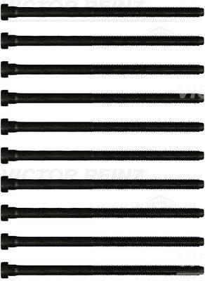 Cilindru galvas skrūvju komplekts