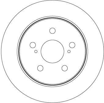 Bremžu disks DF8335