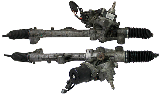 Zobstienis, Stūres mehānisms