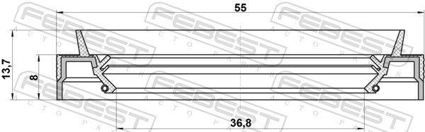 Vārpstas blīvgredzens, Piedziņas vārpsta