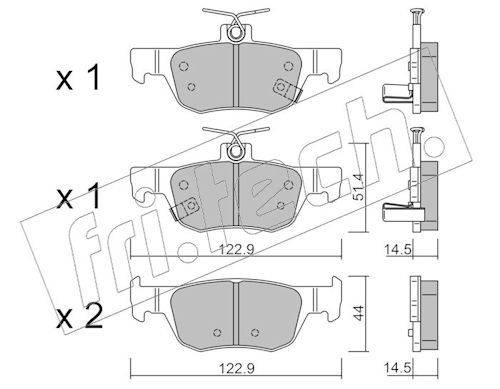 Bremžu kluči 1226.0