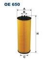 Eļļās filtrs OE650