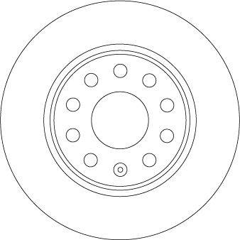 Bremžu disks DF6952