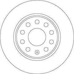 Bremžu disks DF6952