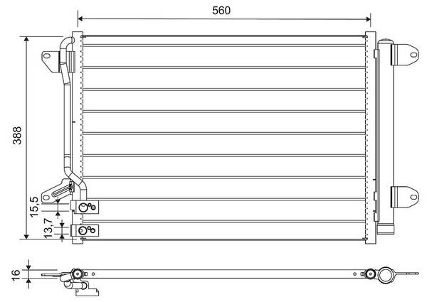 Kondensators, Gaisa kond. sistēma