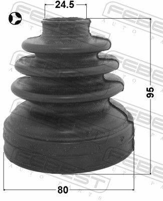 Putekļusargu komplekts, Piedziņas vārpsta