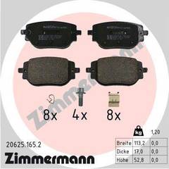 Bremžu uzliku kompl., Disku bremzes