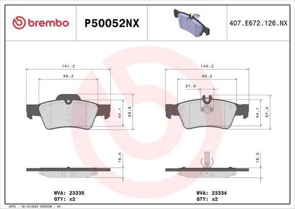 Bremžu uzliku kompl., Disku bremzes