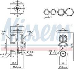 Izplešanās vārsts, Gaisa kond. sistēma