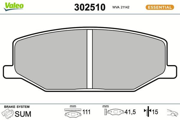 Bremžu uzliku kompl., Disku bremzes