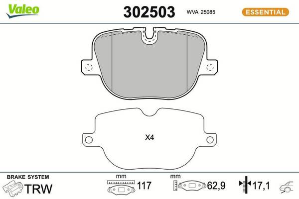 Bremžu uzliku kompl., Disku bremzes