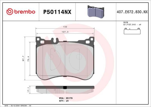 Bremžu uzliku kompl., Disku bremzes