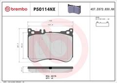 Bremžu uzliku kompl., Disku bremzes