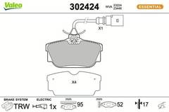 Bremžu uzliku kompl., Disku bremzes