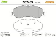 Bremžu uzliku kompl., Disku bremzes