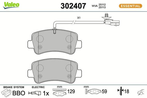 Bremžu uzliku kompl., Disku bremzes