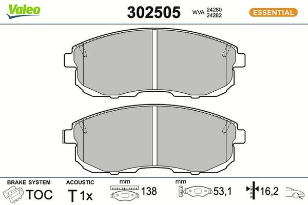 Bremžu uzliku kompl., Disku bremzes