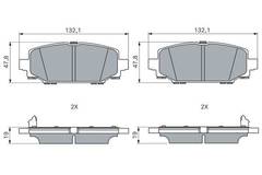 Bremžu uzliku kompl., Disku bremzes