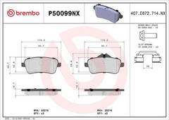Bremžu uzliku kompl., Disku bremzes
