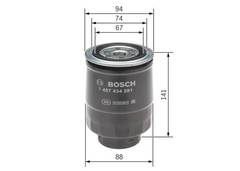 Degvielas filtrs Bosch 1457434281