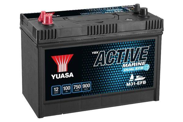 Akumulators Yuasa 1000AH/750A L+ M31-EFB