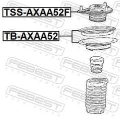 Amortizatora balsts TSS-AXAA52F
