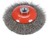 Drāšu birste YT-47612 125mm M14 INOX  12500min-1