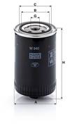 Eļļās filtrs W940/15N