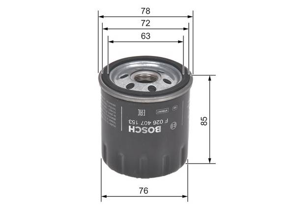 Eļļas filtrs Bosch F026407153