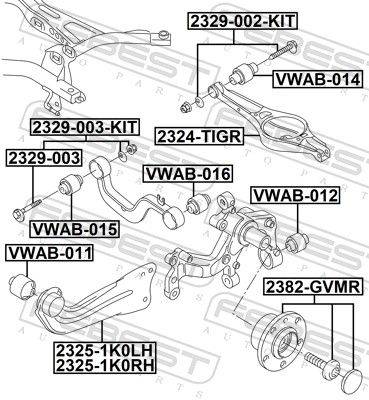Skrūve 2329-003-KIT
