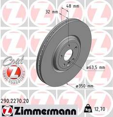 Bremžu disks 290.2270.20