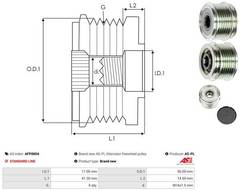 Ģeneratora brīvgaitas mehānisms