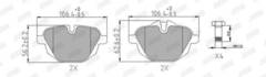 Bremžu uzliku kompl., Disku bremzes