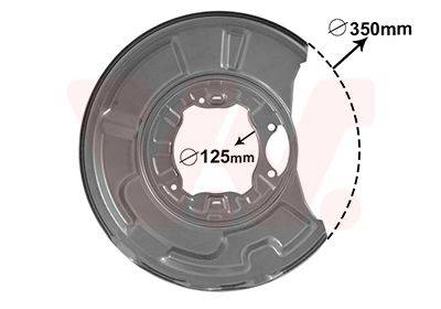 Dubļu sargs, Bremžu disks