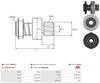 Pievads ar brīvgaitas mehānismu, Starteris