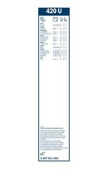 Stikla tīrītāja slotiņa