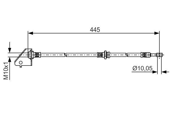 Bremžu šļūtene