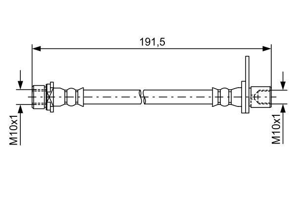 Bremžu šļūtene