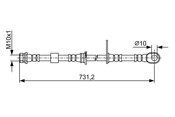 Bremžu šļūtene