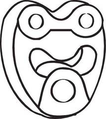 Kronšteins, Izplūdes gāzu sistēma
