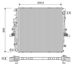 Radiators, Motora dzesēšanas sistēma