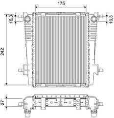 Radiators, Motora dzesēšanas sistēma