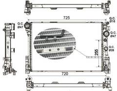 Radiators, Motora dzesēšanas sistēma