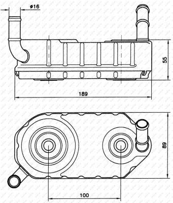 Eļļas radiators, Automātiskā pārnesumkārba
