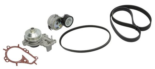 Ūdenssūknis + ķīļrievu siksnas komplekts